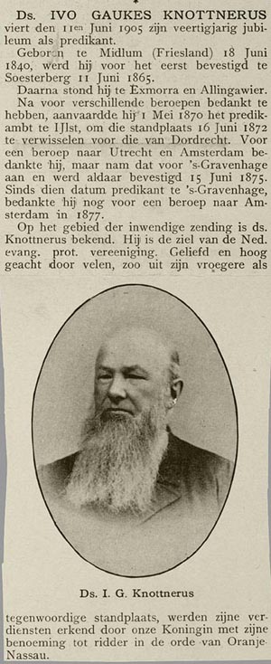 Ds. Ivo Gaukes Knottnerus - predikant